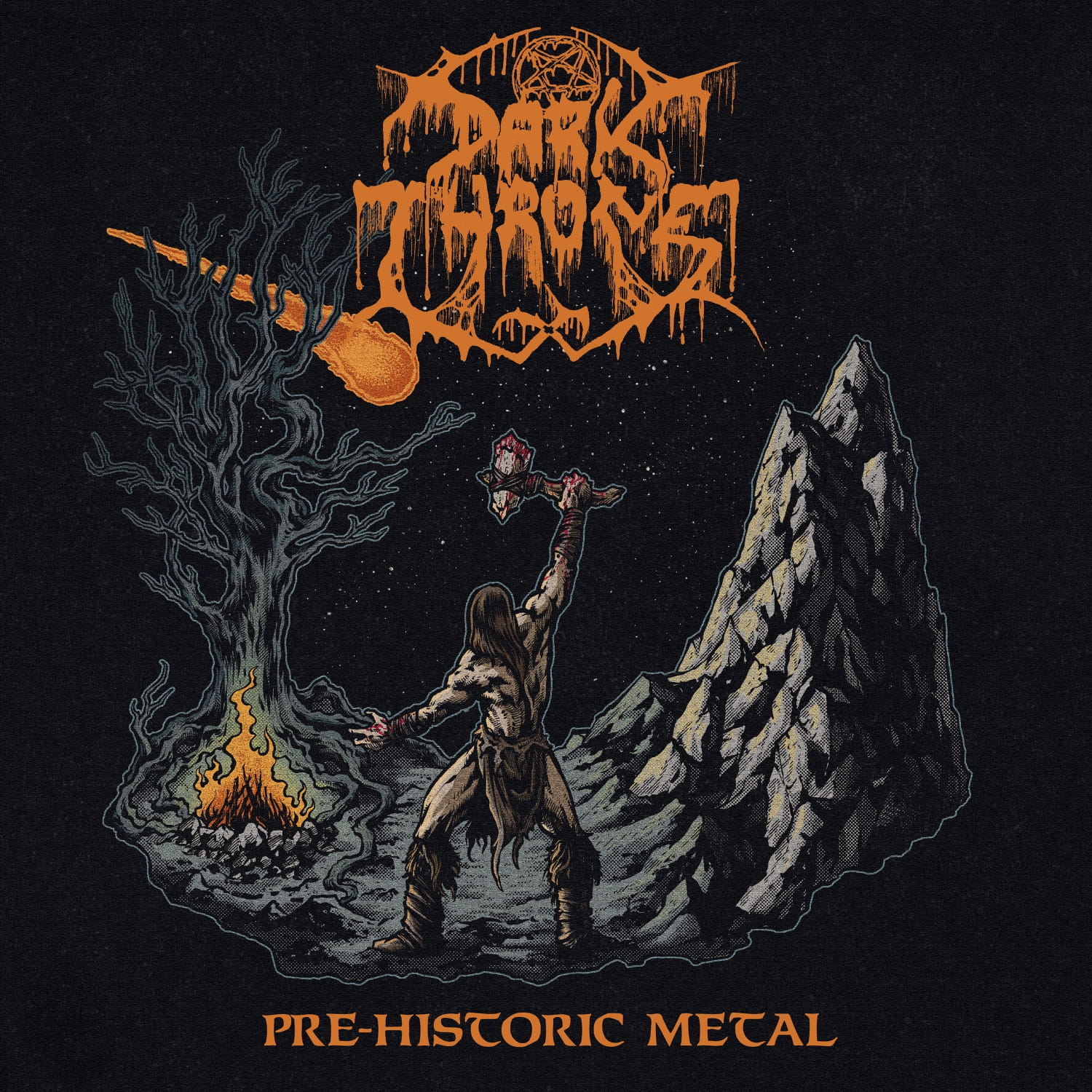 801056803559_EBVILE035 - Darkthrone - Pre-Historic Metal - Deluxe Edition - Front Visual